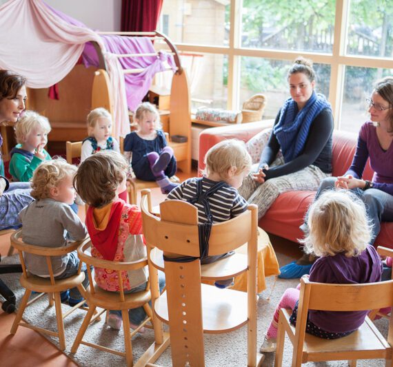 Taalvaardigheid kleuter gebaat bij open kringgesprek