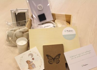 Memorybox vormt tastbare herinnering aan overleden baby