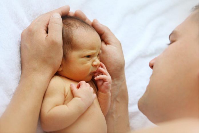 baby baby en vader