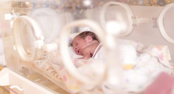 prematuur cs Te vroeg geboren baby in couveuse