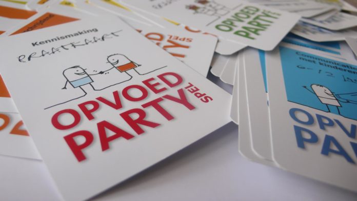 OpvoedParty losse kaarten omslagfoto