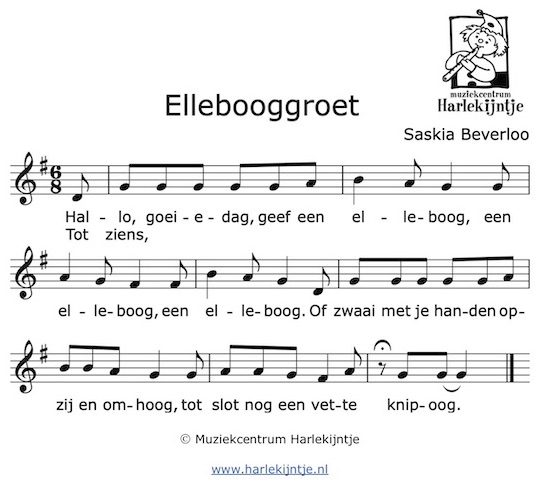 Ellebooggroet om verspreiding coronavirus tegen te gaan