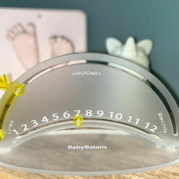 Balansmeter voorkomt dat baby voorkeurshouding ontwikkelt