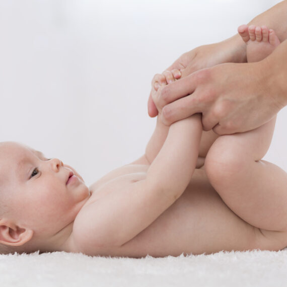 Shantala Babymassage bevordert veilige hechting